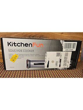KitchenFun Sous Vide Cooker With Touch Screen Precision Temperature Control 104°